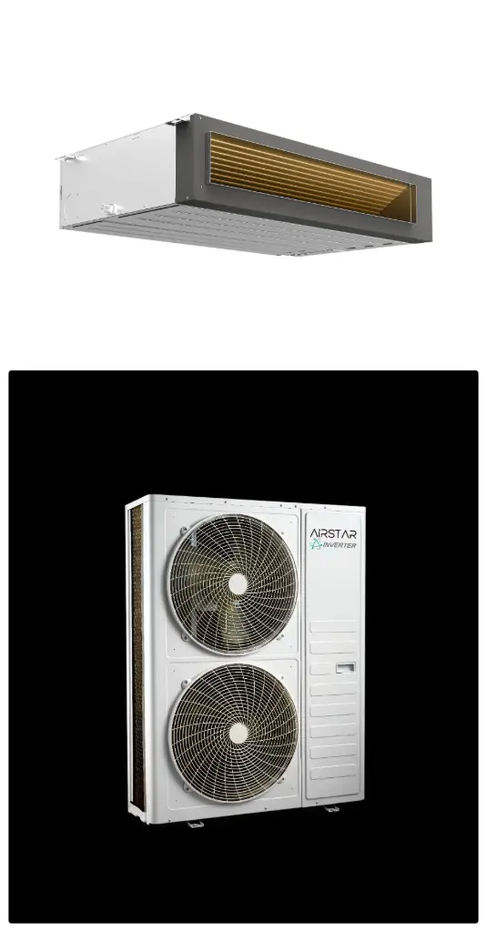 [ASXP-32R60DS] Inverter Duct Split AC - 5TR (H&C/R32/Wi-Fi)